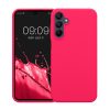 Kwmobile tok Samsung Galaxy A15 5G telefonhoz, rózsaszín, szilikon, KWM000021MF004C