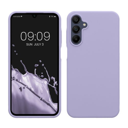 Kwmobile tok Samsung Galaxy A15 5G-hez, kék, szilikon, KWM000021MF005C