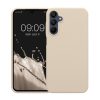 Kwmobile tok Samsung Galaxy A15 5G-hez, krémszínű, szilikon, KWM000021MF006C