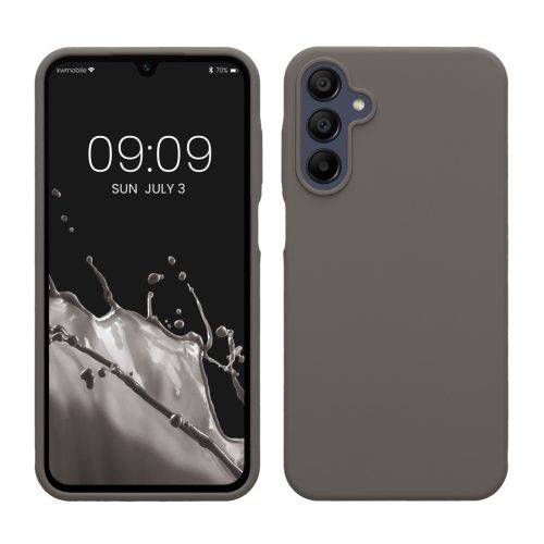 Kwmobile tok Samsung Galaxy A15 5G-hez, bézs, szilikon, KWM000021MF008C