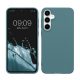 Kwmobile tok Samsung Galaxy A55 5G-hez, világoszöld, szilikon, KWM000021MG013C