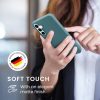 Kwmobile tok Samsung Galaxy A55 5G-hez, világoszöld, szilikon, KWM000021MG013C