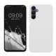 Kwmobile tok Samsung Galaxy A15 5G-hez, fehér, szilikon, KWM000021MH002C