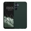 Kwmobile tok Samsung Galaxy A15 5G-hez, sötétzöld, szilikon, KWM000021MH008C