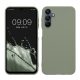 Kwmobile tok Samsung Galaxy A15 5G-hez, világoszöld, szilikon, KWM000021MH009C