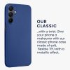 Kwmobile tok Samsung Galaxy A15 5G telefonhoz, kék, szilikon, KWM000021MJ002C