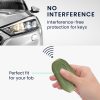 Kwmobile autókulcs fedél Opel 3 gombokhoz - Keyless Go, zöld/arany, szilikon, KWM0000256D002C