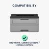 Kwmobile borító a Brother HL-L2375DW/HL-L2370DN/HL-L2350DW nyomtatóhoz, világosszürke, textil, KWM000009GF002C