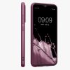 Kwmobile tok Xiaomi Redmi Note 8-hoz, Burgundy, Szilikon, KWM000010LR007C