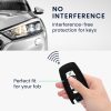 Kwmobile autókulcs fedél BMW 4 gombokhoz - Smart Key, fekete, szilikon, KWM0000256F001C