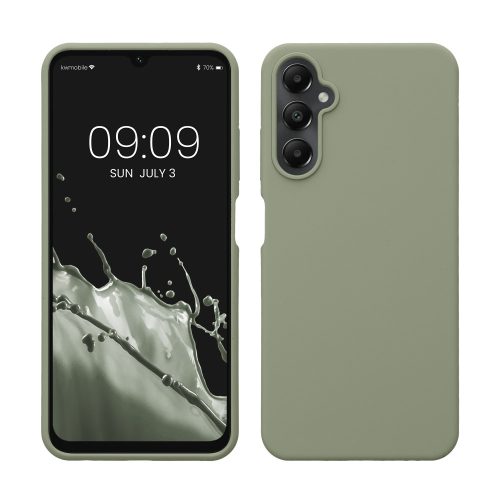 Kwmobile tok Samsung Galaxy A05s, zöld, szilikon, KWM000021MW013C