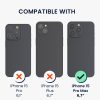 Kwmobile tok Apple iPhone 15 Pro Max készülékhez, átlátszó, műanyag, KWM000022PL001C