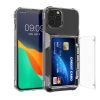 Kwmobile tok Apple iPhone 12/iPhone 12 Pro telefonhoz, átlátszó, műanyag, KWM000022PO001C