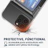 Kwmobile tok Apple iPhone 12/iPhone 12 Pro telefonhoz, átlátszó, műanyag, KWM000022PO001C