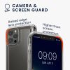 Kwmobile tok Apple iPhone 12/iPhone 12 Pro telefonokhoz, átlátszó, szilikon, KWM000022PY001C