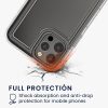 Kwmobile tok Apple iPhone 12/iPhone 12 Pro telefonokhoz, átlátszó, szilikon, KWM000022PY001C