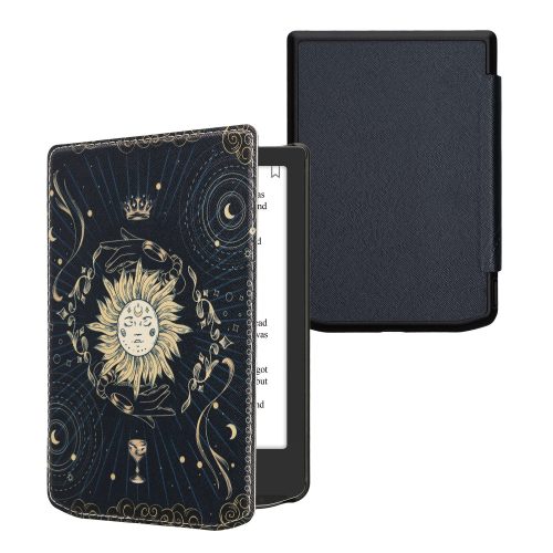 Kwmobile borító PocketBook Verse/Verse Pro-hoz, többszínű, ökológiai bőr, KWM000023RQ002C