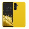 Kwmobile tok Samsung Galaxy A25-höz, sárga, szilikon, KWM000021MV010C