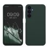 Kwmobile tok Samsung Galaxy A25-höz, sötétzöld, szilikon, KWM000021MV012C