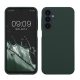 Kwmobile tok Samsung Galaxy A25-höz, sötétzöld, szilikon, KWM000021MV012C