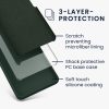 Kwmobile tok Samsung Galaxy A25-höz, sötétzöld, szilikon, KWM000021MV012C