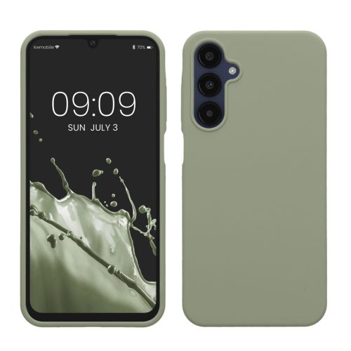 Kwmobile tok Samsung Galaxy A25-höz, világoszöld, szilikon, KWM000021MV013C