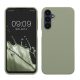 Kwmobile tok Samsung Galaxy A25-höz, világoszöld, szilikon, KWM000021MV013C