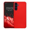 Kwmobile tok Samsung Galaxy A25-höz, piros, szilikon, KWM000021MZ003C