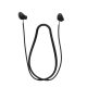 2 db Kwmobile fejhallgató szíj készlet Anker Soundcore Space A40, fekete, szilikon, KWM0000257S001C