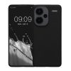Kwmobile tok Xiaomi Redmi Note 13 Pro Plus 5G telefonhoz, fekete, szilikon, KWM000020KI001C