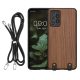Kwmobile tok Samsung Galaxy A52/Galaxy A52 5G/Galaxy A52s 5G-hez, barna, fa/szilikon, KWM000021NY001C