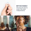 Kwmobile tok Samsung Galaxy A52/Galaxy A52 5G/Galaxy A52s 5G-hez, barna, fa/szilikon, KWM000021NY001C