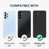 Kwmobile tok Samsung Galaxy A25-höz, barna, fa, KWM000021OI001C