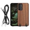 Kwmobile tok Samsung Galaxy A15 5G telefonhoz, barna, fa, KWM000021OJ001C
