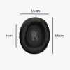 db Kwmobile fülpárna készlet JBL Everest Elite 750NC, fekete, ökobőr, KWM0000257T001C