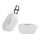 Kwmobile fejhallgató tok JBL WAVE BUDS, fehér, szilikon, KWM000018FB004C