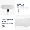 Kwmobile fejhallgató tok JBL WAVE BUDS, fehér, szilikon, KWM000018FB004C