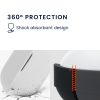 Kwmobile fejhallgató tok JBL WAVE BUDS, fehér, szilikon, KWM000018FB004C