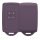 Kwmobile autókulcs fedél Renault 4 gombokhoz - Smart Key, Sötétlila, Szilikon, KWM000009SO045C