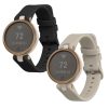 2 db Kwmobile pánt készlet Garmin Lily Sporthoz, fekete/bézs, szilikon, KWM000018RG005C