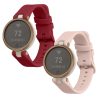 2 db Kwmobile pánt készlet Garmin Lily Sporthoz, piros/rózsaszín, szilikon, KWM000018RG006C