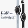 Kwmobile számlapkeret Samsung Galaxy Watch 6 Classic telefonhoz, ezüst, alumínium, KWM000024TK002C