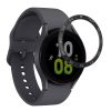 Kwmobile számlapkeret Samsung Galaxy Watch 5 telefonhoz, fekete/ezüst, alumínium, KWM0000259A001C