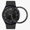 Kwmobile számlapkeret Samsung Galaxy Watch 6 Classic telefonhoz, fekete, alumínium, KWM0000259C001C