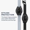 Kwmobile számlapkeret Samsung Galaxy Watch 6 Classic telefonhoz, fekete, alumínium, KWM0000259C001C