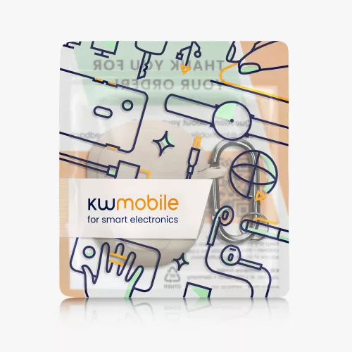 Kwmobile fejhallgató tok Google Pixel Buds Pro-hoz, bézs, szilikon, KWM0000259E002C