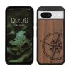 Kwmobile Google Pixel 8a tok, barna, fa/szilikon, KWM000020KV001C