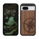 Kwmobile Google Pixel 8a tok, barna, fa/szilikon, KWM000020KV001C