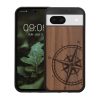 Kwmobile Google Pixel 8a tok, barna, fa/szilikon, KWM000020KV001C