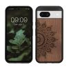 Kwmobile Google Pixel 8a tok, barna, fa/szilikon, KWM000020KV002C